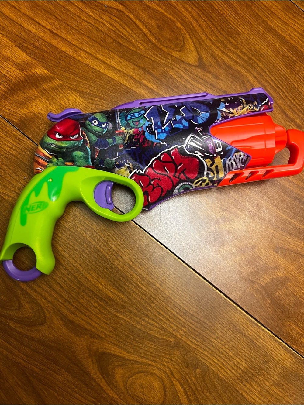 NERF Teenage Mutant Ninja Turtles nerf gun Green/Orange/Purple